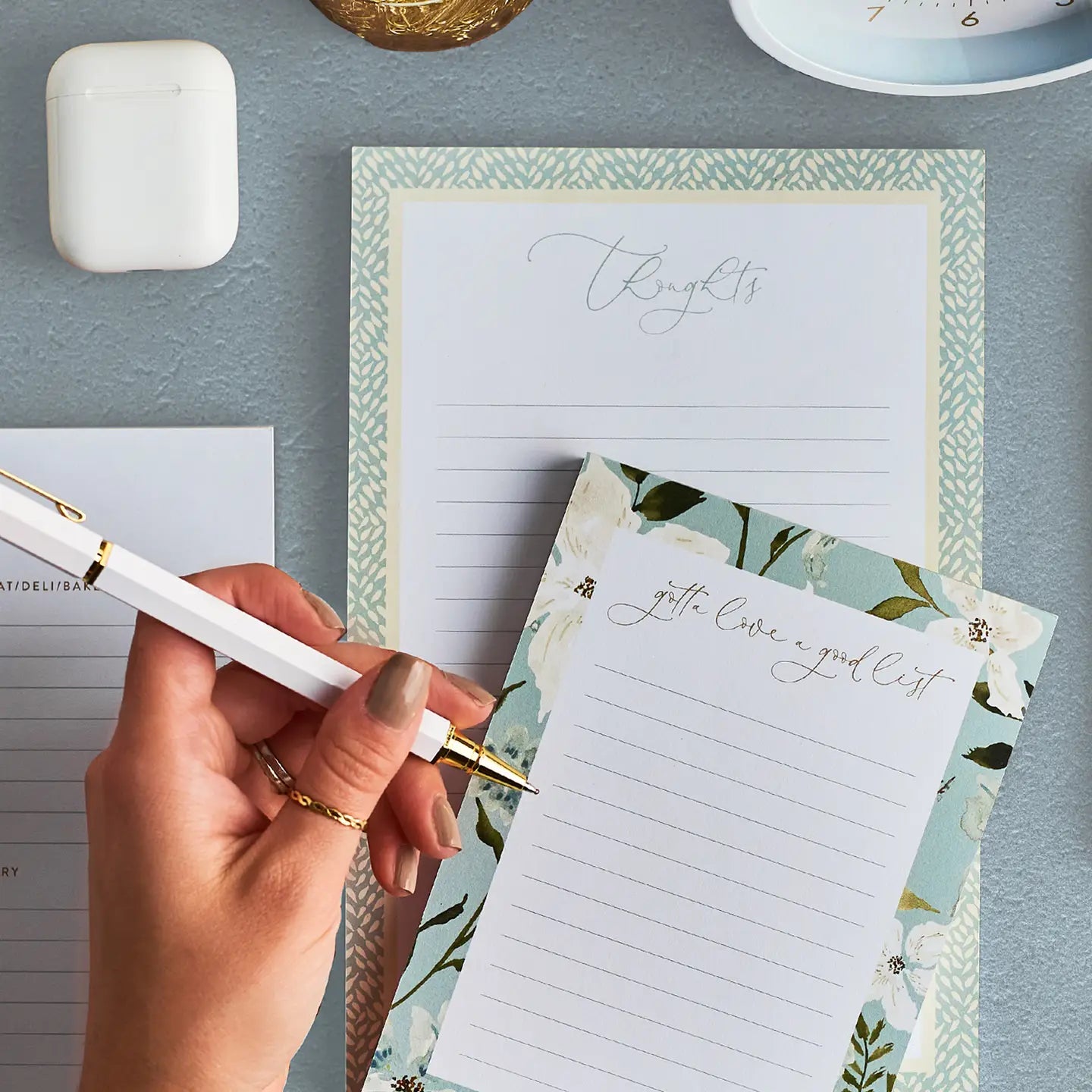 Diamond Thoughts Lined Notepad