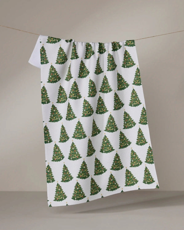 Decked Out Tea Towel