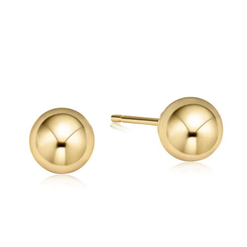 Classic Ball Stud Earrings