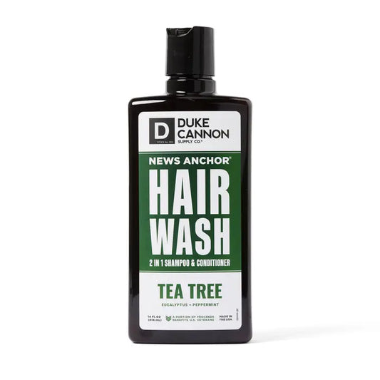 News Anchor 2-in-1 Hair Wash - Tea Tree Formula Sulfate Free