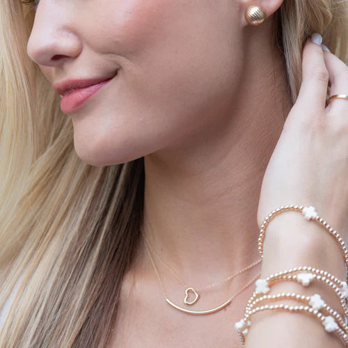 16" Bliss Bar Smooth Necklace