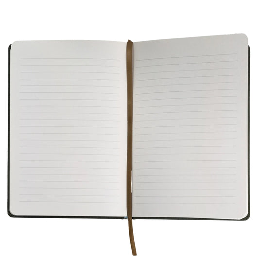 Go For It Fabric Journal - Green