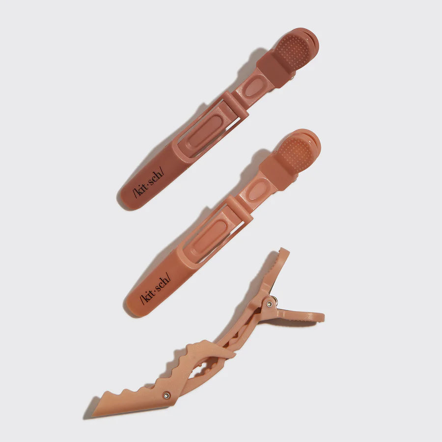 Multicolor No-Slip Crocodile Clips 3pk