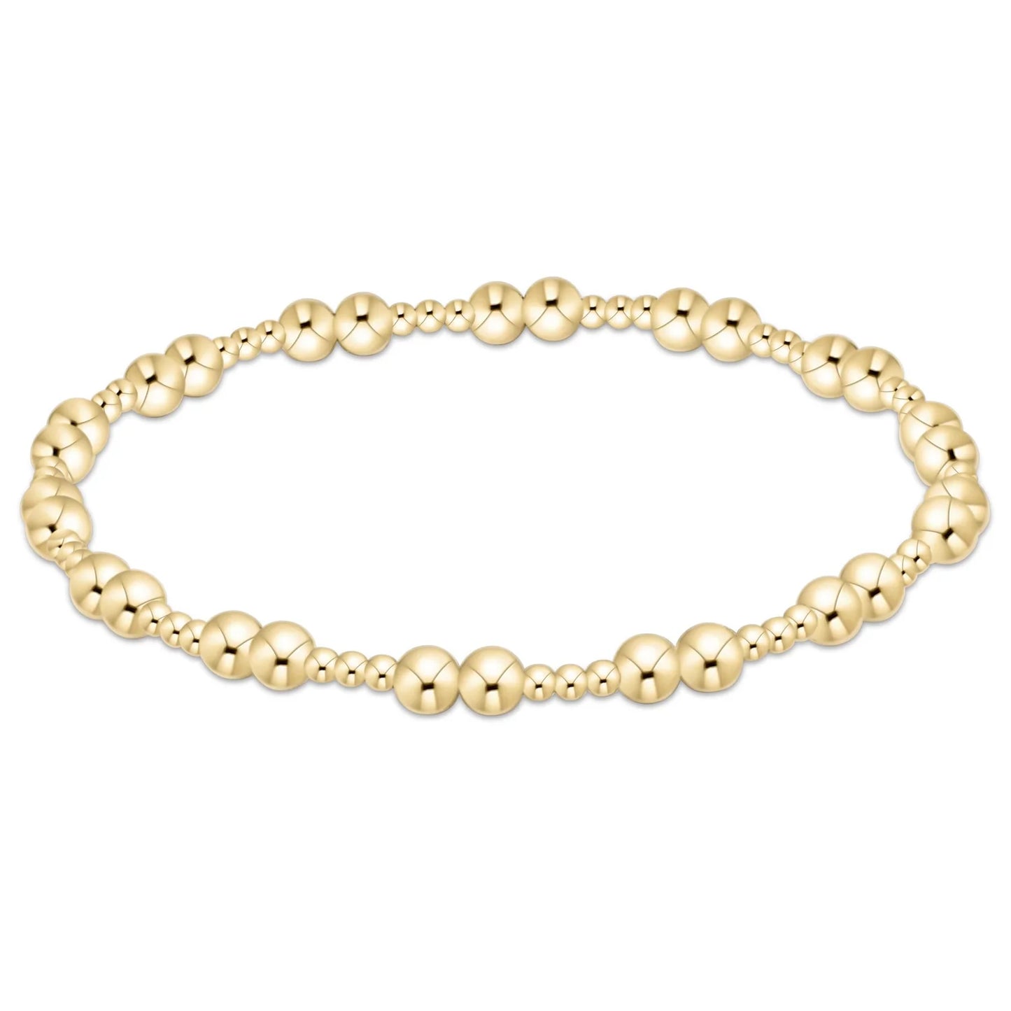 Gold Together Bead Bracelet