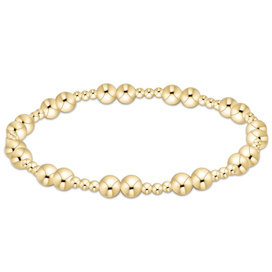 Gold Together Bead Bracelet