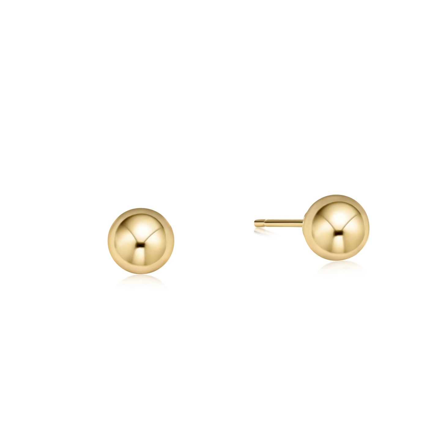 Classic Ball Stud Earrings