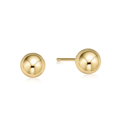Classic Ball Stud Earrings
