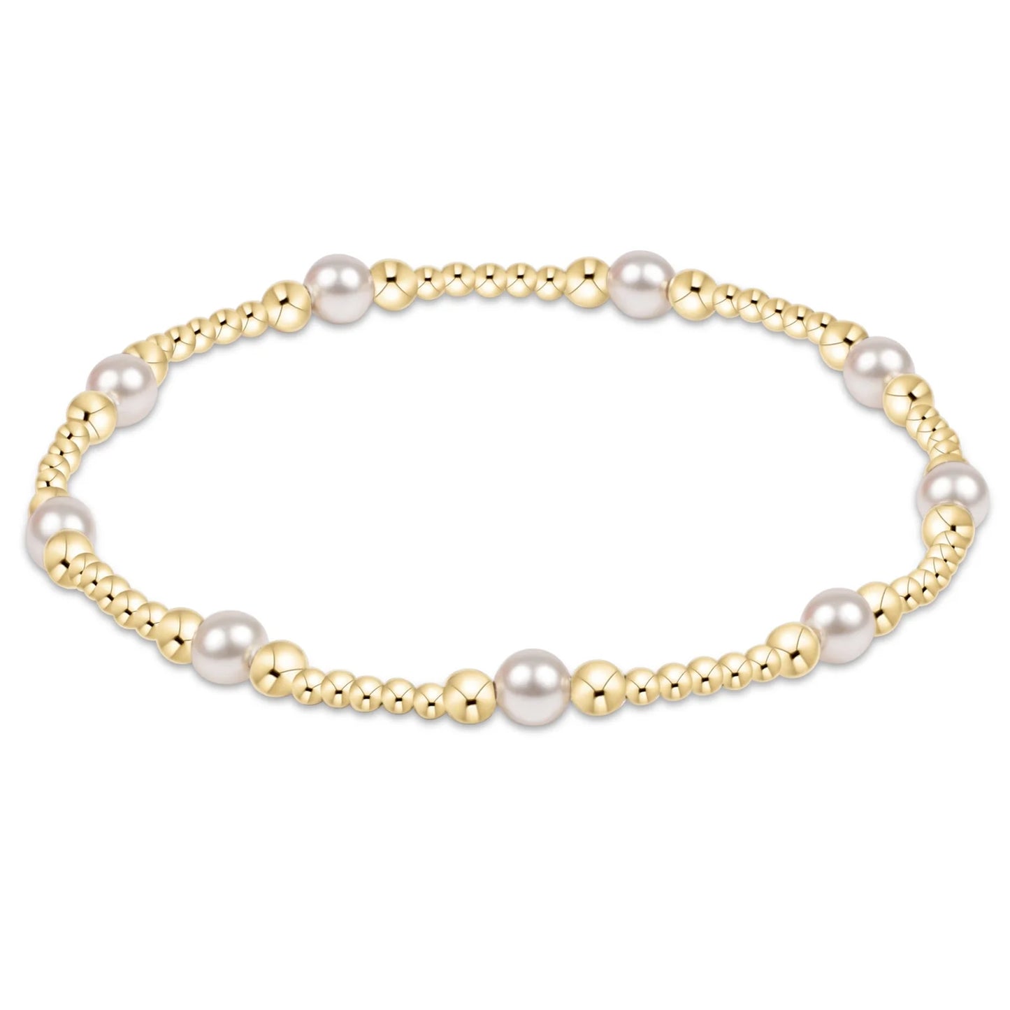 Purpose Pearl Bead Bracelet