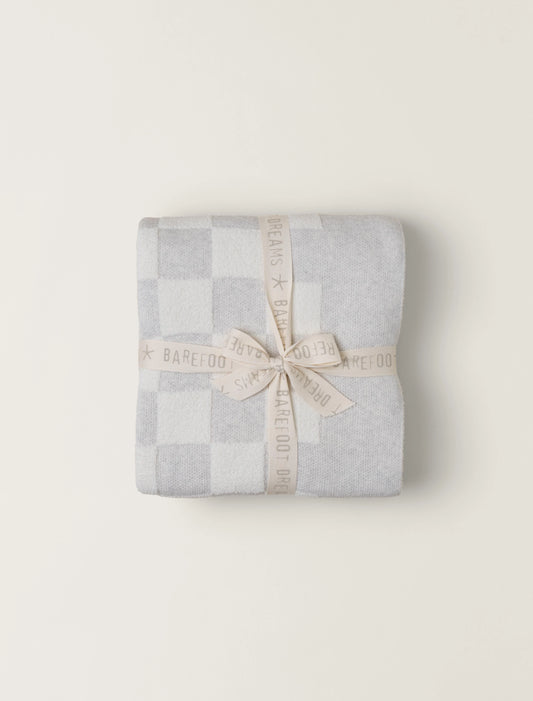 CozyChic Cotton Checkered Throw