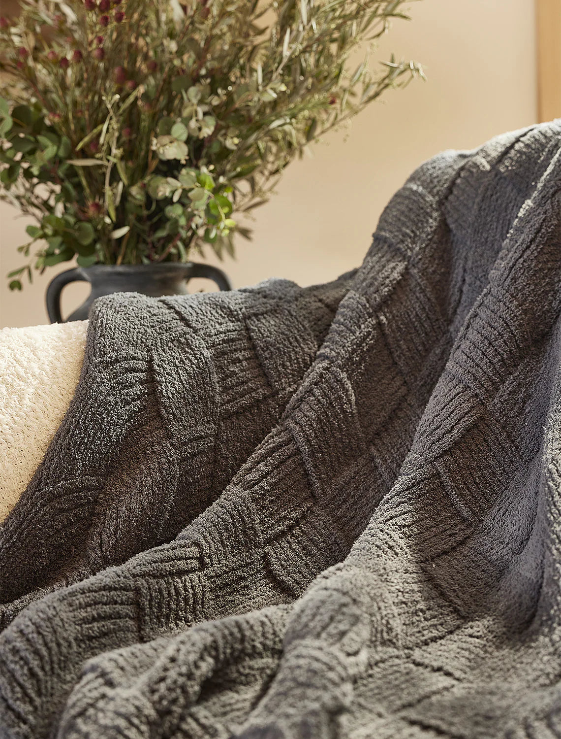 CozyChic Diamond Weave Blanket
