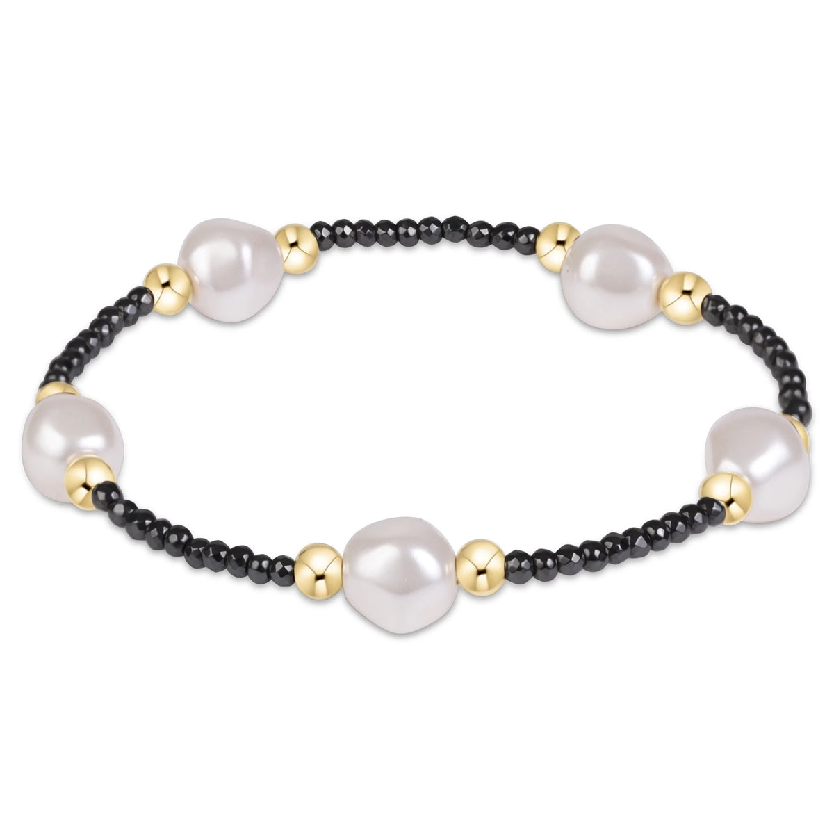 Purpose Admire Pearl Faceted Hematite Bracelet