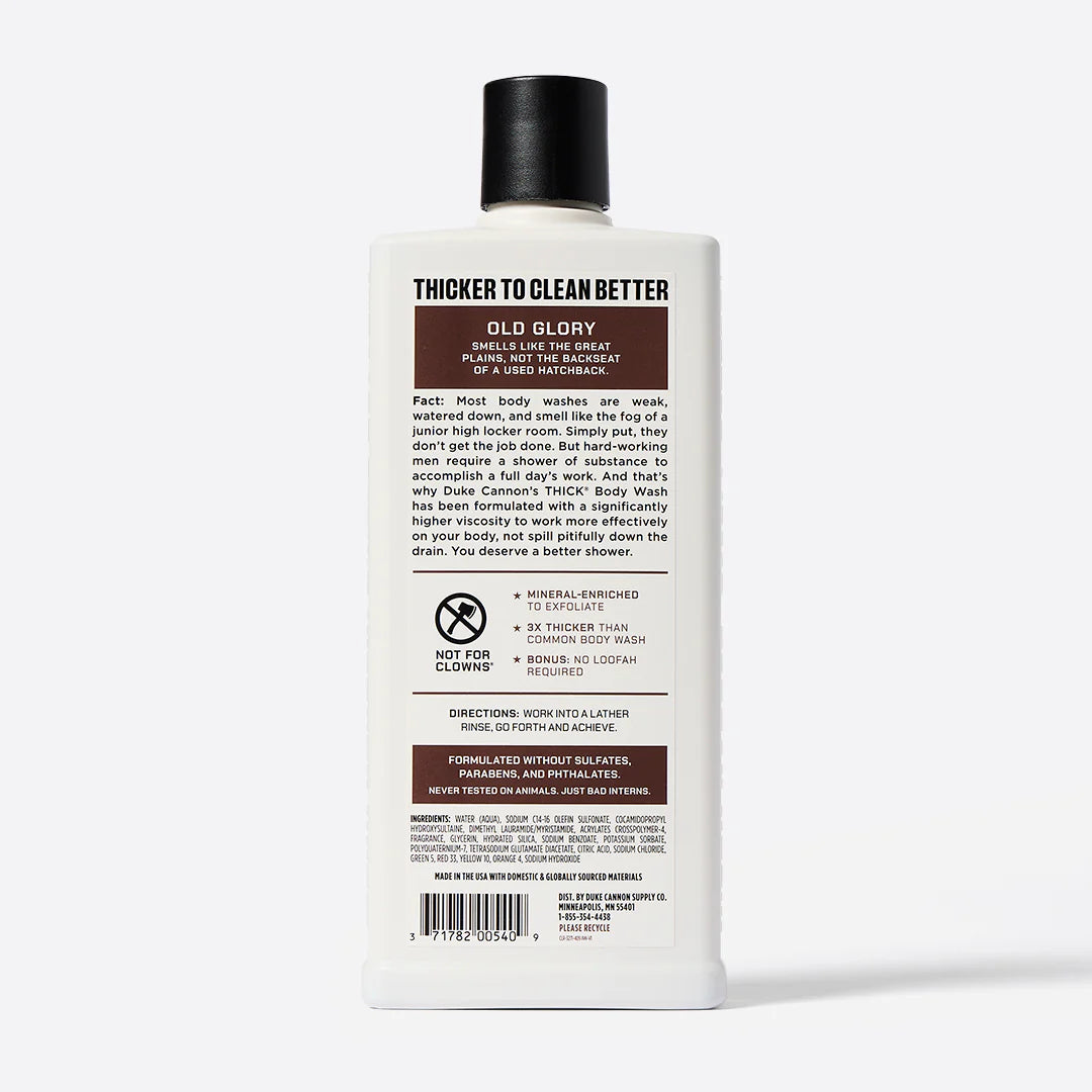 THICK High Viscosity Body Wash - Old Glory