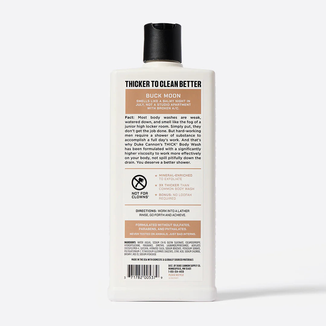 THICK High Viscosity Body Wash - Buck Moon