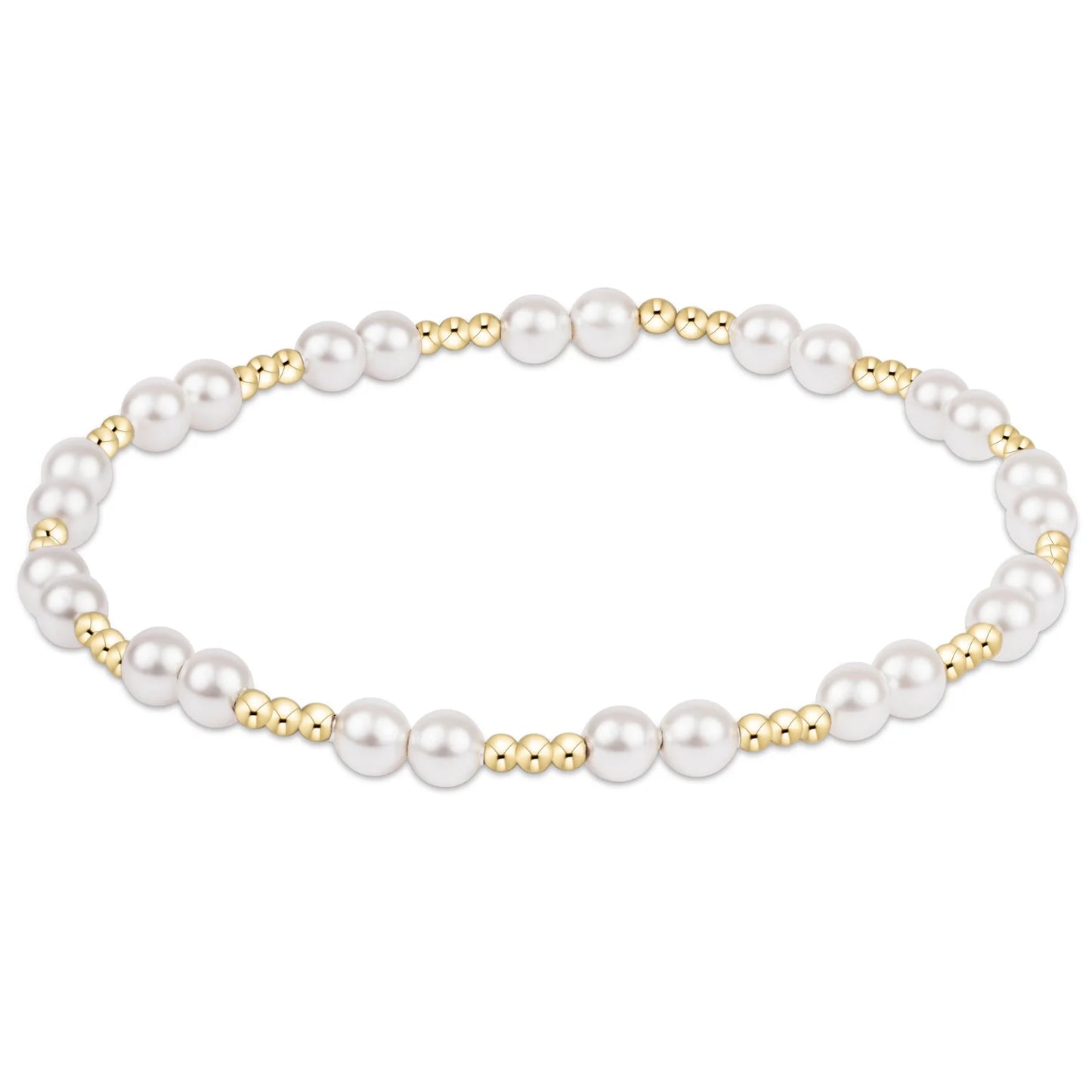 Together Pearl 4mm Bracelet - Extends