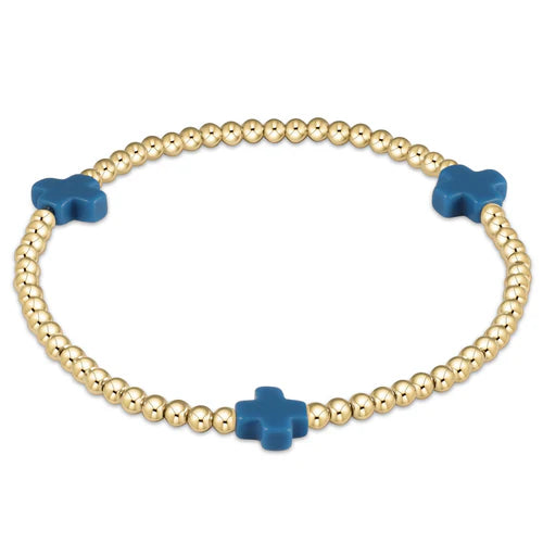 Signature Cross Bead Bracelet - Egirl