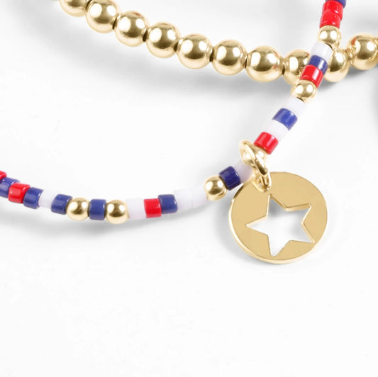 Hope Unwritten Bracelet - Firecracker Star Charm Bracelet