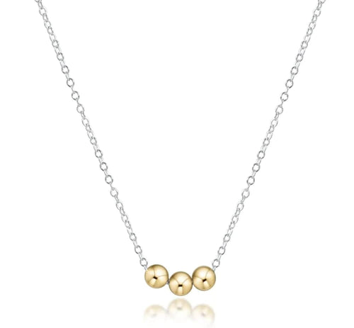 16" Mixed Metal Necklace - Joy