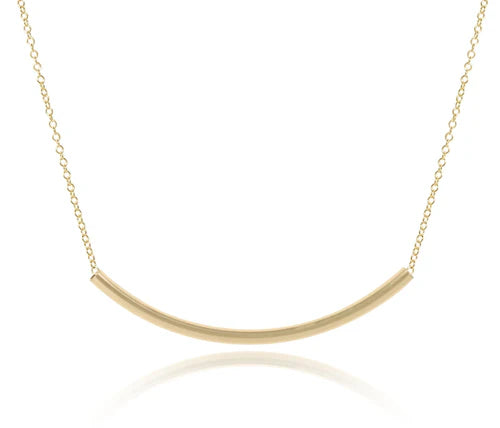 16" Bliss Bar Smooth Necklace