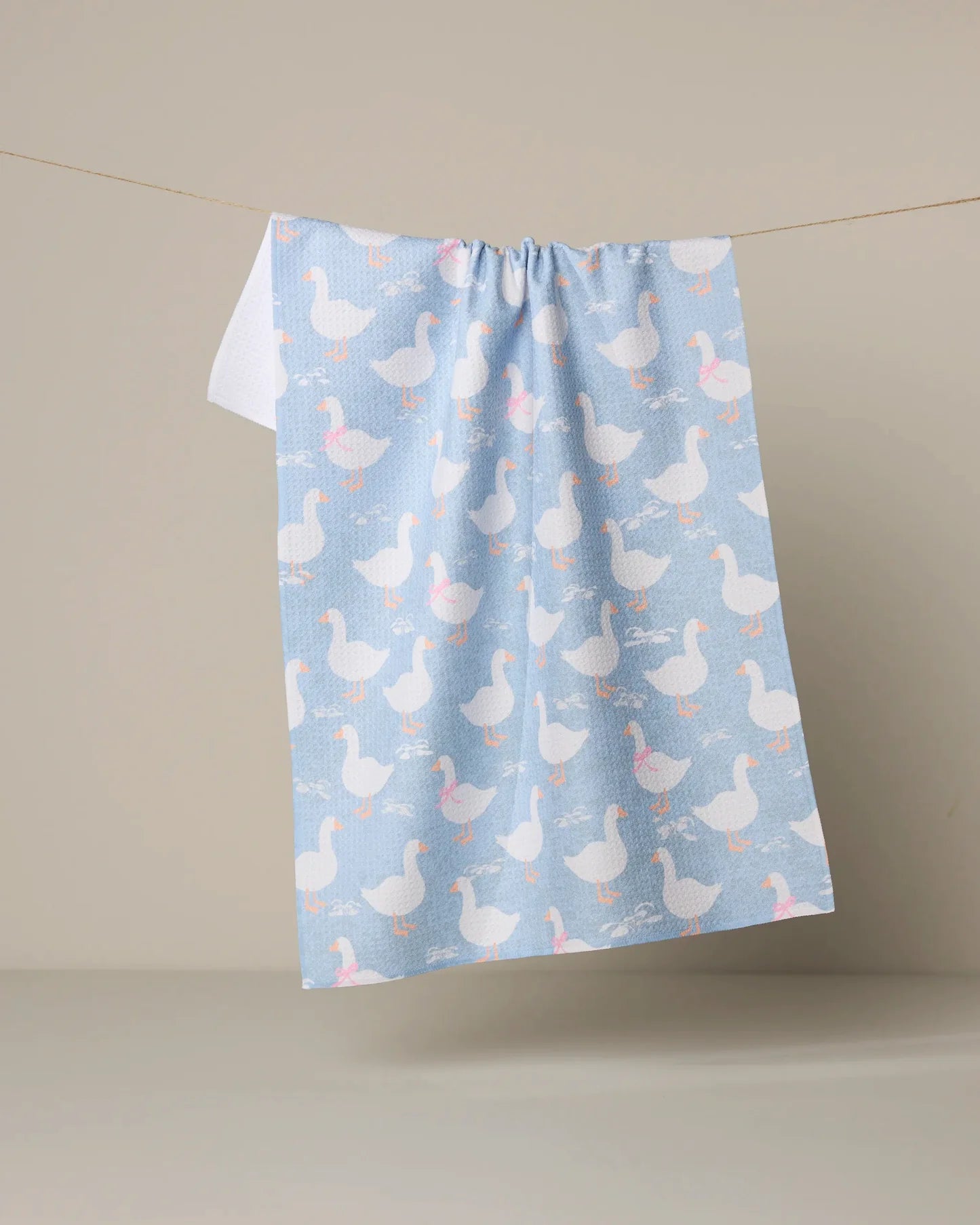 Duck Trail Tea Towel