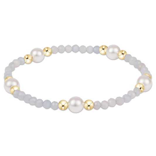 Purpose Pearl Gem Bead Bracelet