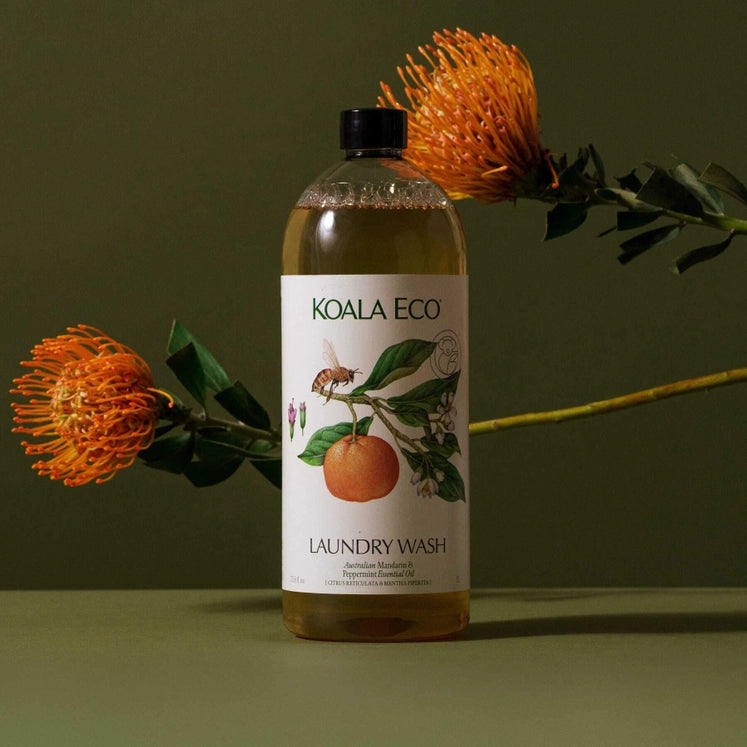 Natural Laundry Wash - Mandarin & Peppermint