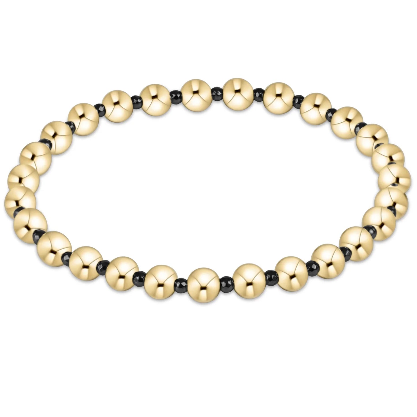 Faceted Hematite Grateful Bracelet