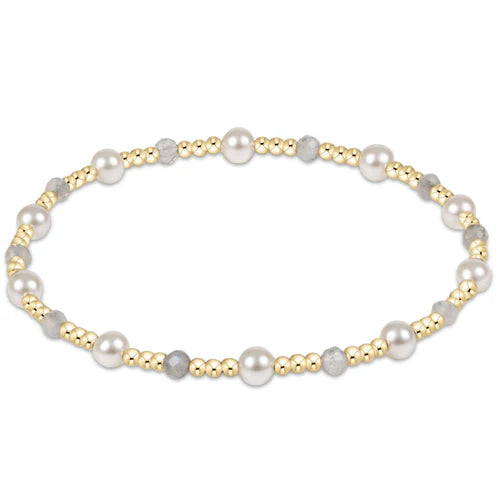 Pearl Sincerity Bead Bracelet - Gemstone