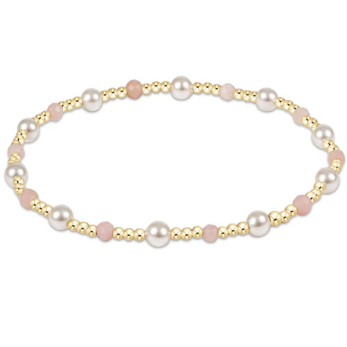 Pearl Sincerity Bead Bracelet - Gemstone