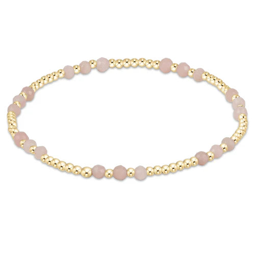 Gold Joy Bead Bracelet - Gemstone