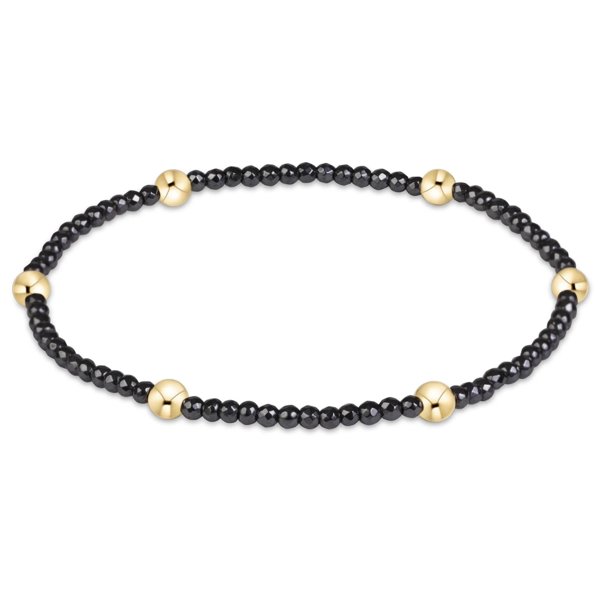 Presence Faceted Hematite Bracelet