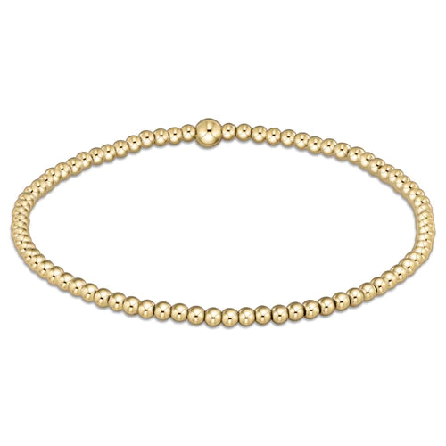Classic Gold Bead Bracelet