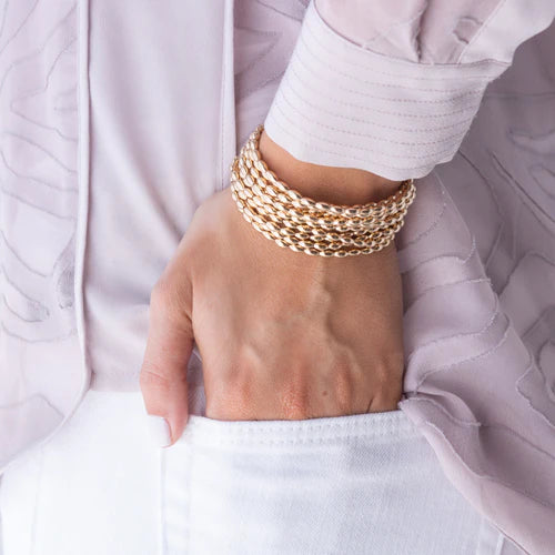 Harmony Gold Bead Bracelet