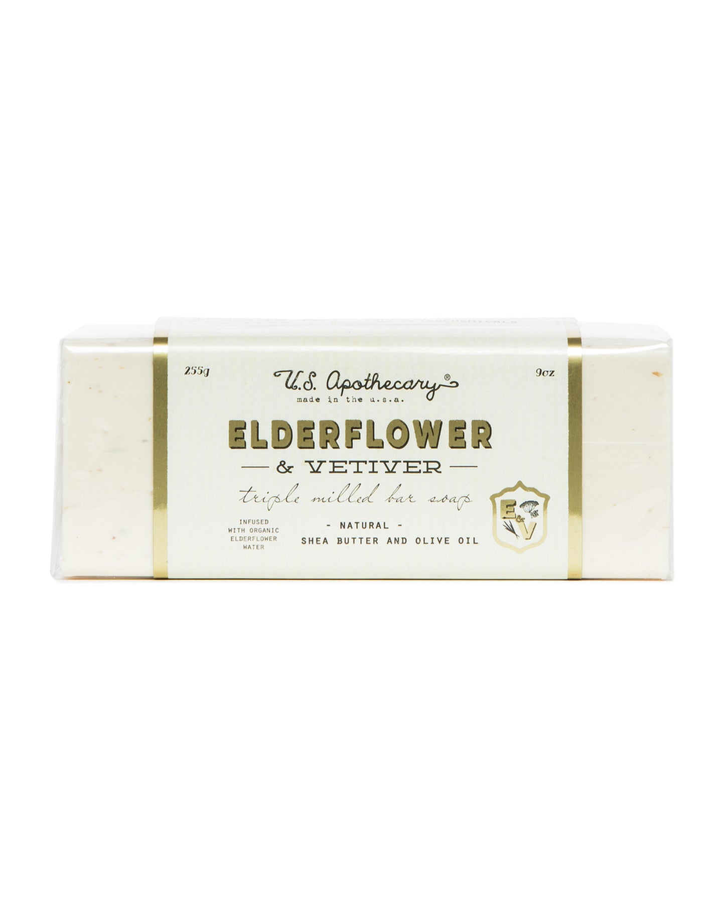Elderflower & Vetiver Triple Milled Bar Soap