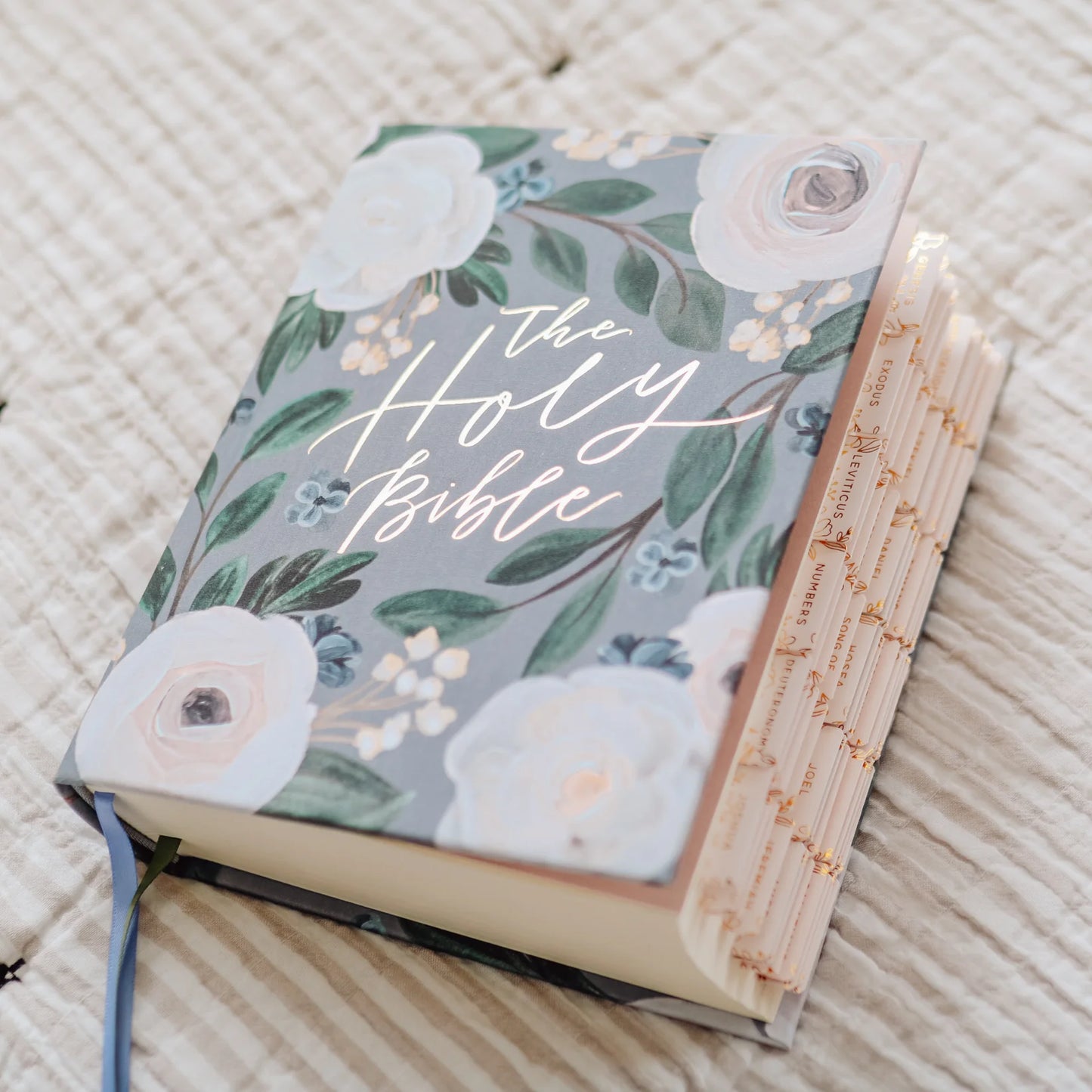 Gold Foil Bible Tabs - Light Peach