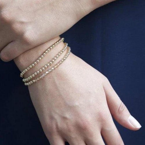 Classic Gold Bead Bracelet