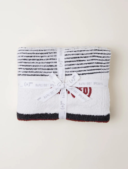 CozyChic INSPI(RED) Stripe Throw