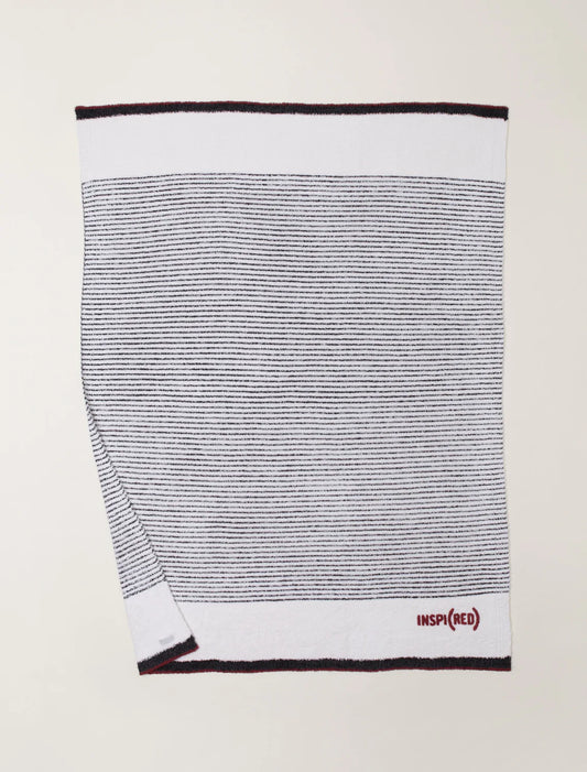 CozyChic INSPI(RED) Stripe Throw