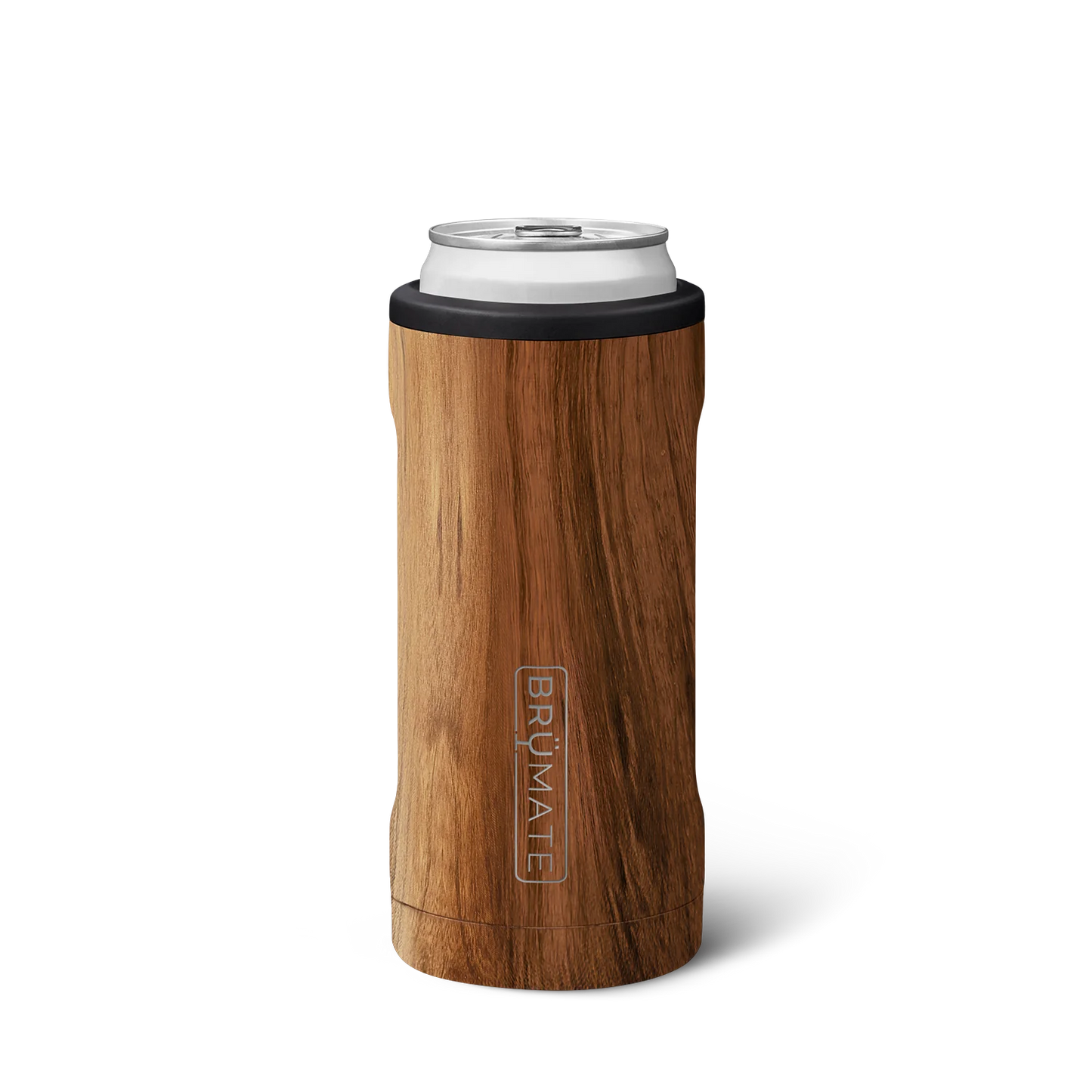 Hopsulator Slim Can Cooler (12oz Slim Cans) - Walnut