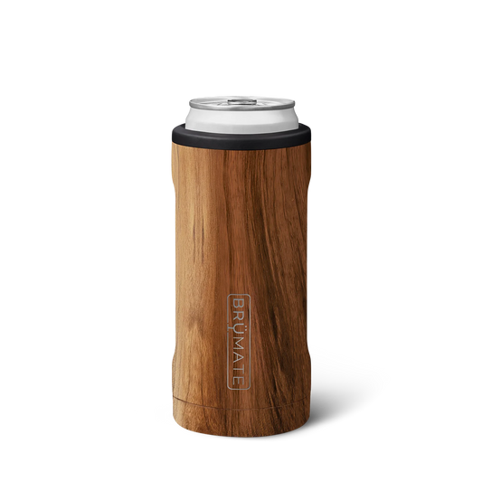 Hopsulator Slim Can Cooler (12oz Slim Cans) - Walnut