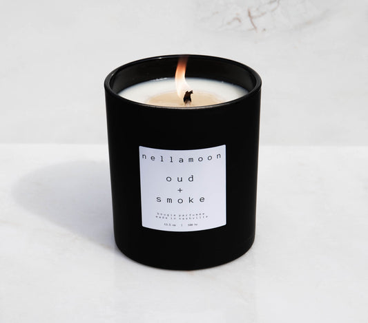 Oud + Smoke Candle
