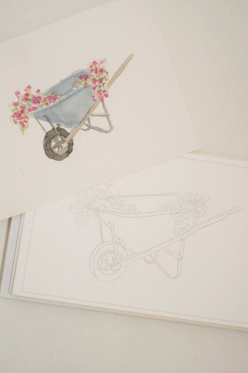 A Little Bit of Spring - Mini Watercoloring Book