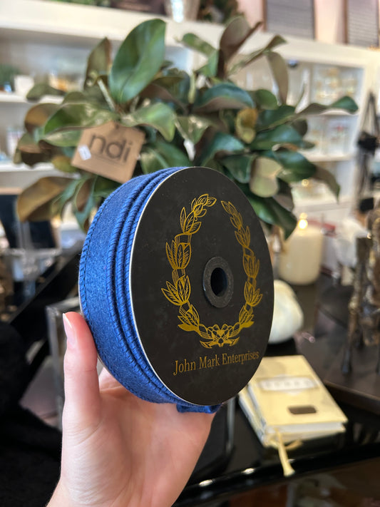 Paper Felt Blue Ribbon