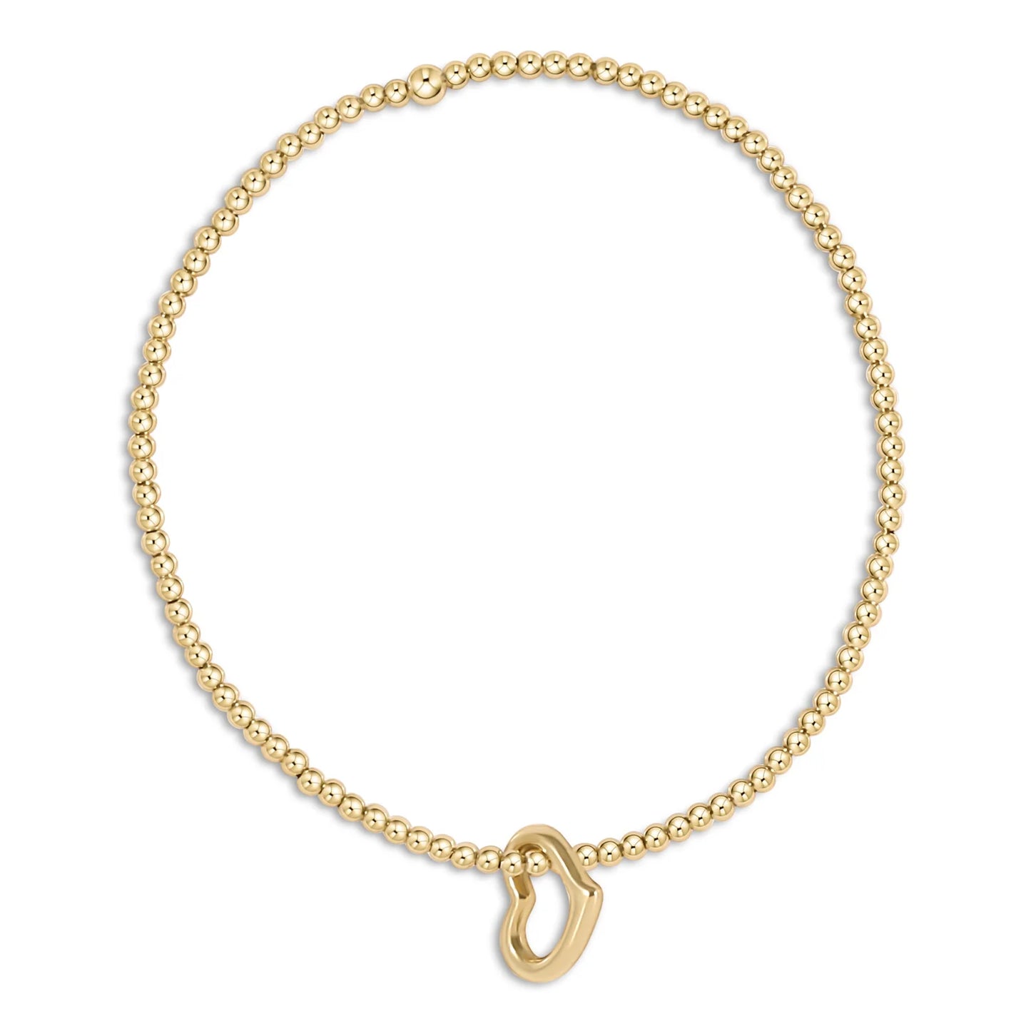 Classic Love Charm 2.5mm Charm Bracelet - Egirl