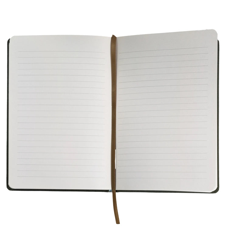 Go For It Fabric Journal - Green