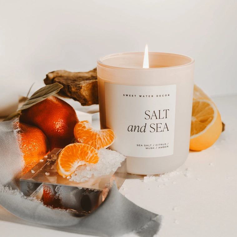 Salt and Sea Soy Candle