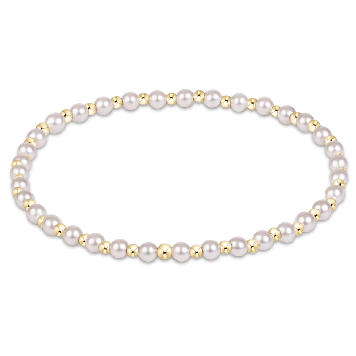 Grateful Pearl Bead Bracelet