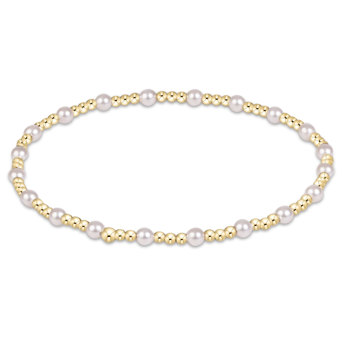 Sincerity Pearl Bead Bracelet