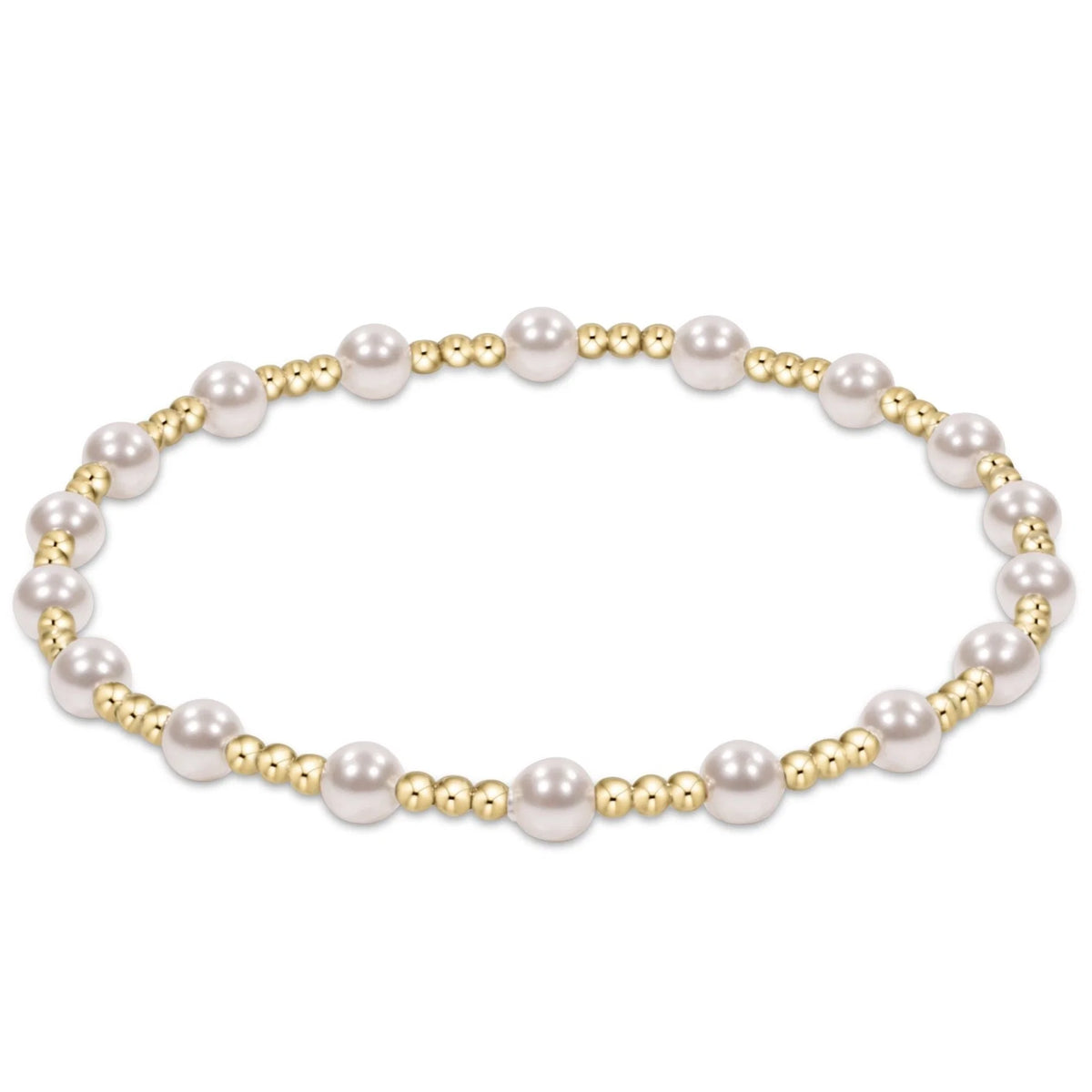 Sincerity Pearl Bead Bracelet