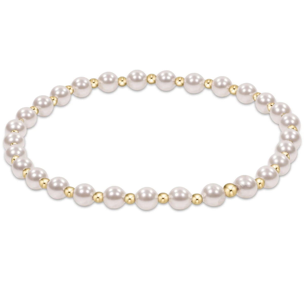 Grateful Pearl Bead Bracelet