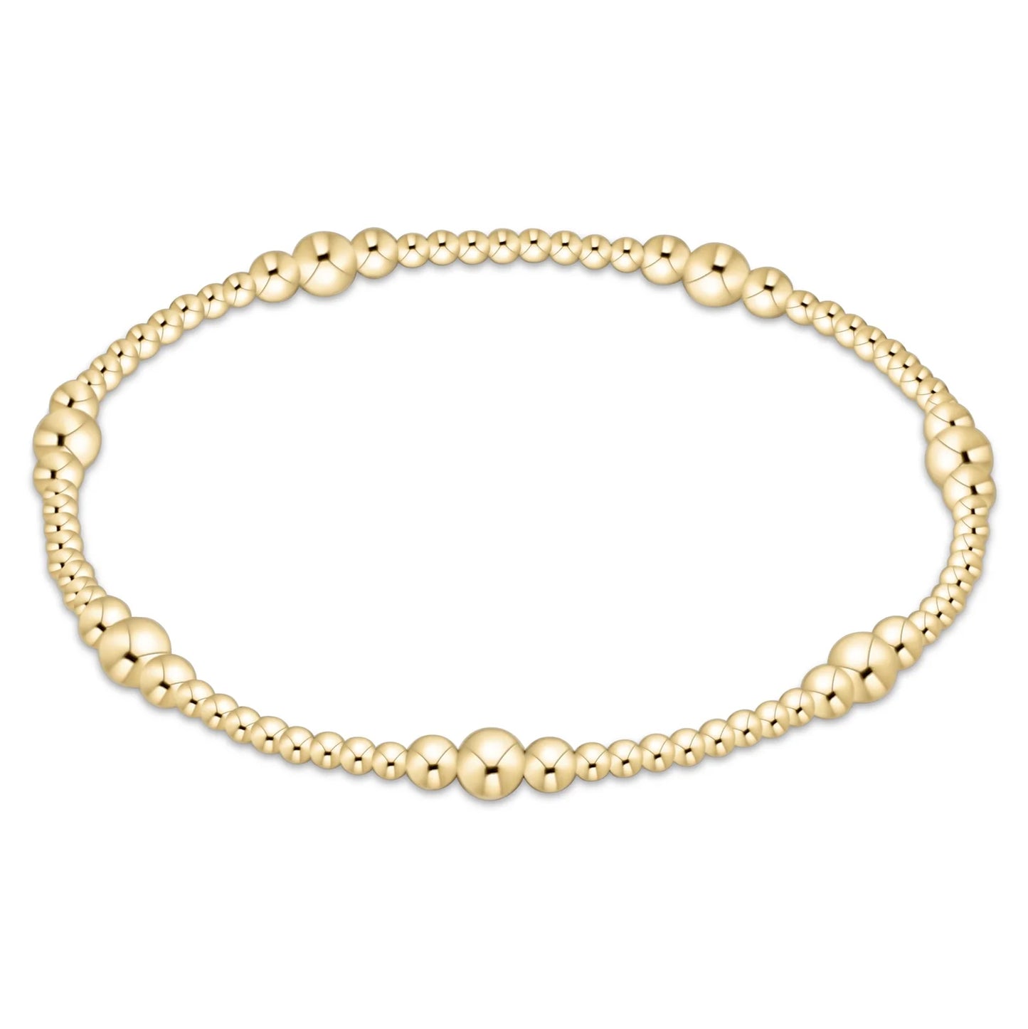 Gold Purpose Bead Bracelet